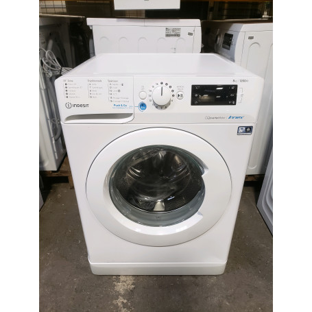 Lave Linge Hublot INDESIT BWEW81285XWFRN